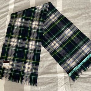 Vintage Mens Wool Dress Campbell Plaid Scarf